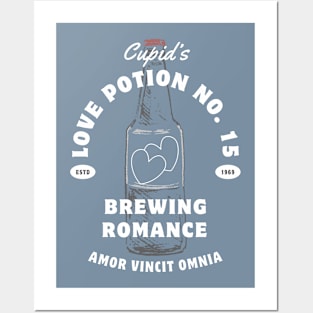 Cupid's Love Potion No. 15 Brewing romance since 1969 Posters and Art